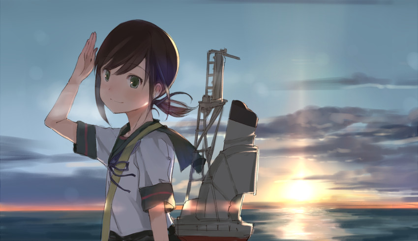 fubuki and fubuki kai ni (kantai collection) drawn by ume_(plumblossom)