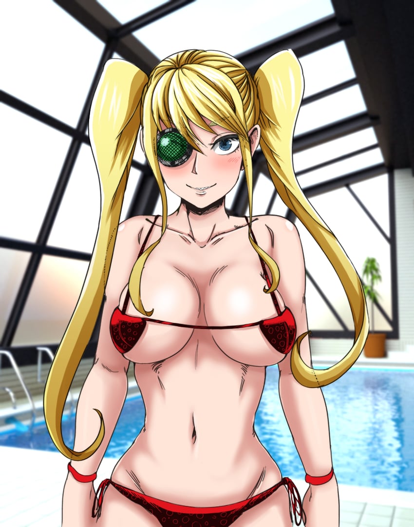 hakodate omiko (kill la kill) drawn by asortofcolorfag and the_golden_smurf