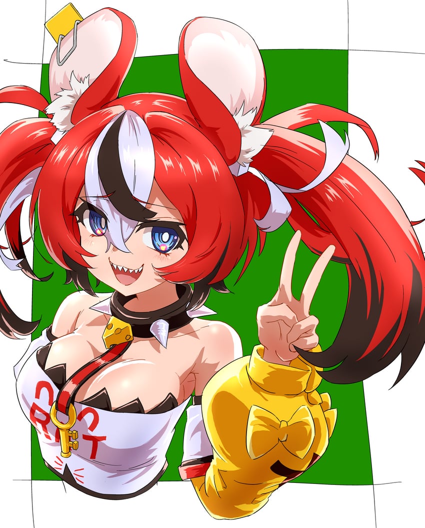 hakos baelz (hololive and 1 more) drawn by sadarann