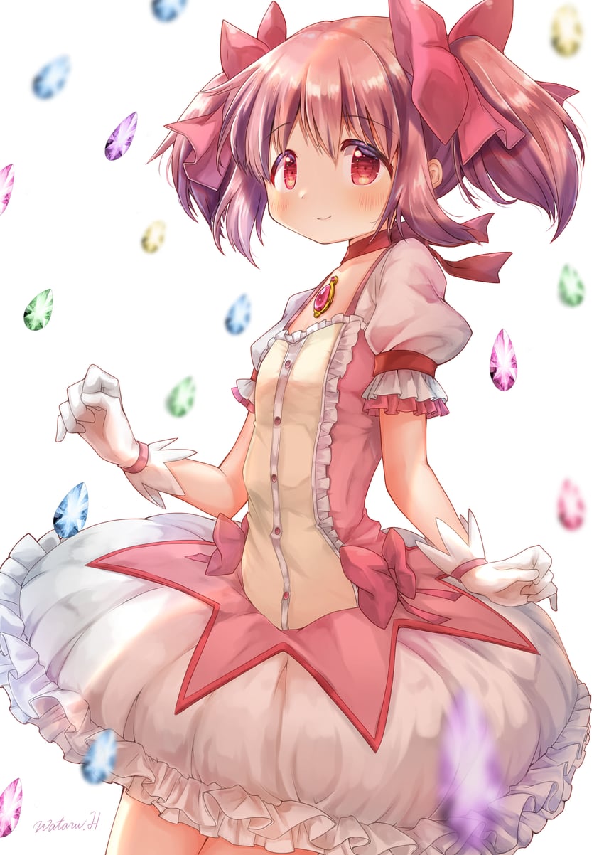 kaname madoka (mahou shoujo madoka magica) drawn by hoshikage_wataru