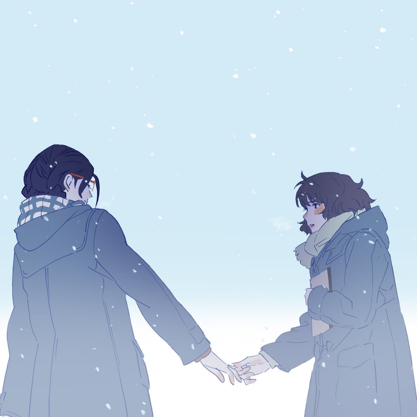 oumae kumiko and tanaka asuka (hibike! euphonium) drawn by 55bata6rou