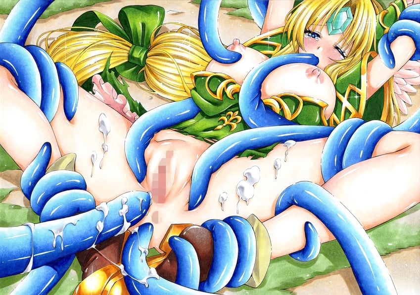 riesz (seiken densetsu and 1 more) drawn by hmdark-9