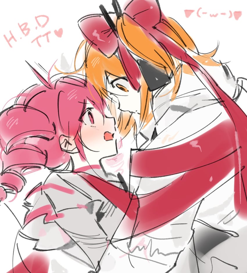 kasane teto and adachi rei (utau and 2 more) drawn by munjiduck