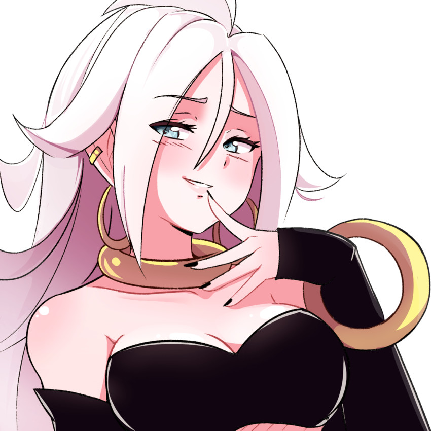 android 21 and majin android 21 (dragon ball and 1 more) drawn by coolisushi