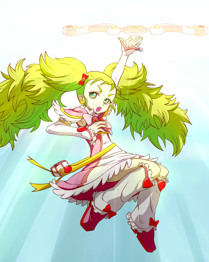 kujou hikari and shiny luminous (precure and 2 more) drawn by n-70
