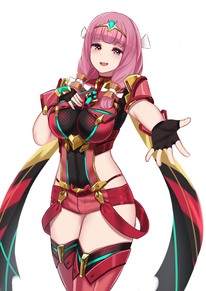 pyra and mitama (fire emblem and 3 more) drawn by kanta077