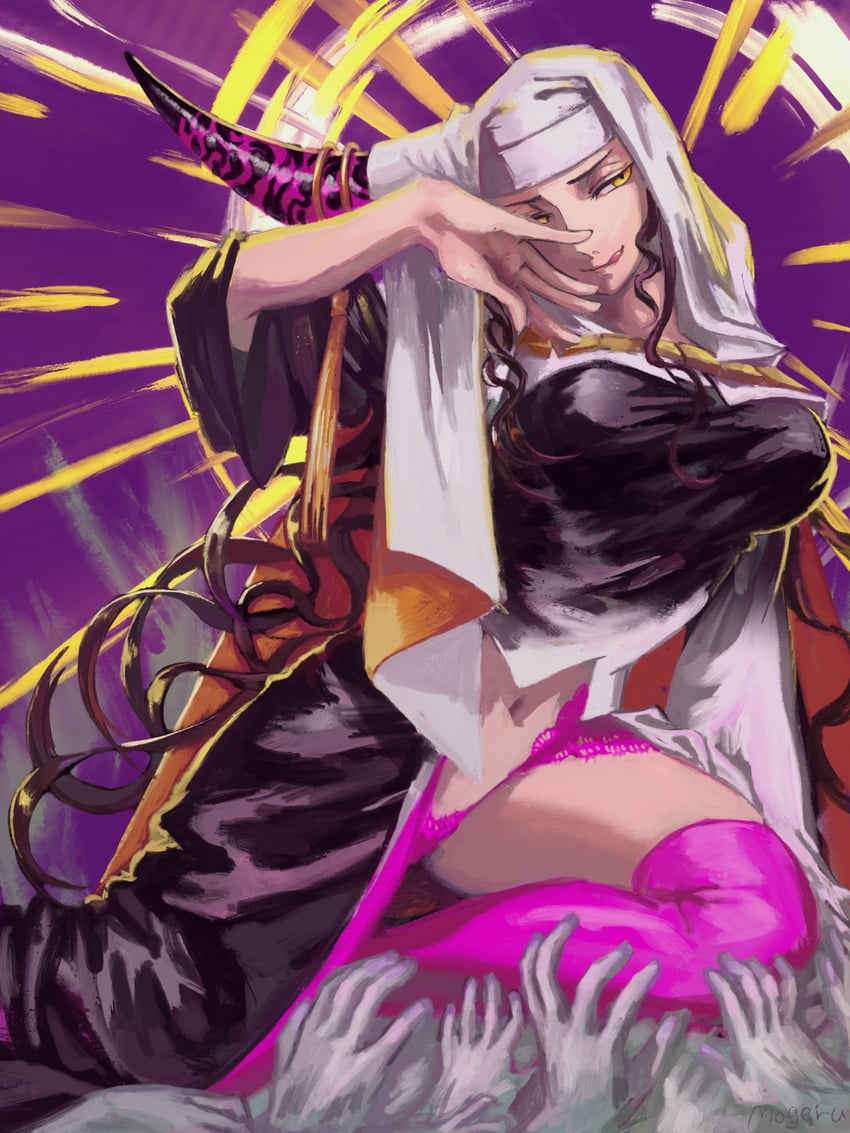sessyoin kiara (fate and 1 more) drawn by momomogeta