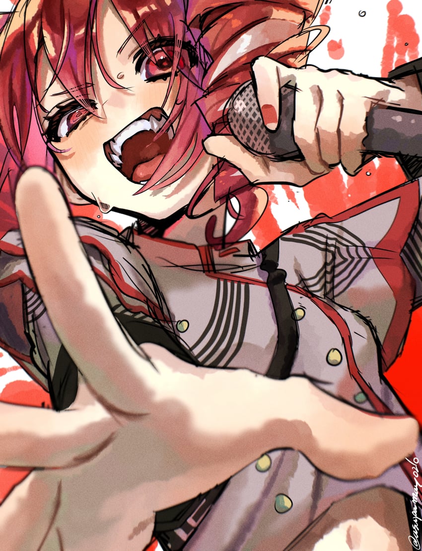 kasane teto (utau and 1 more) drawn by asupa_mayo0210