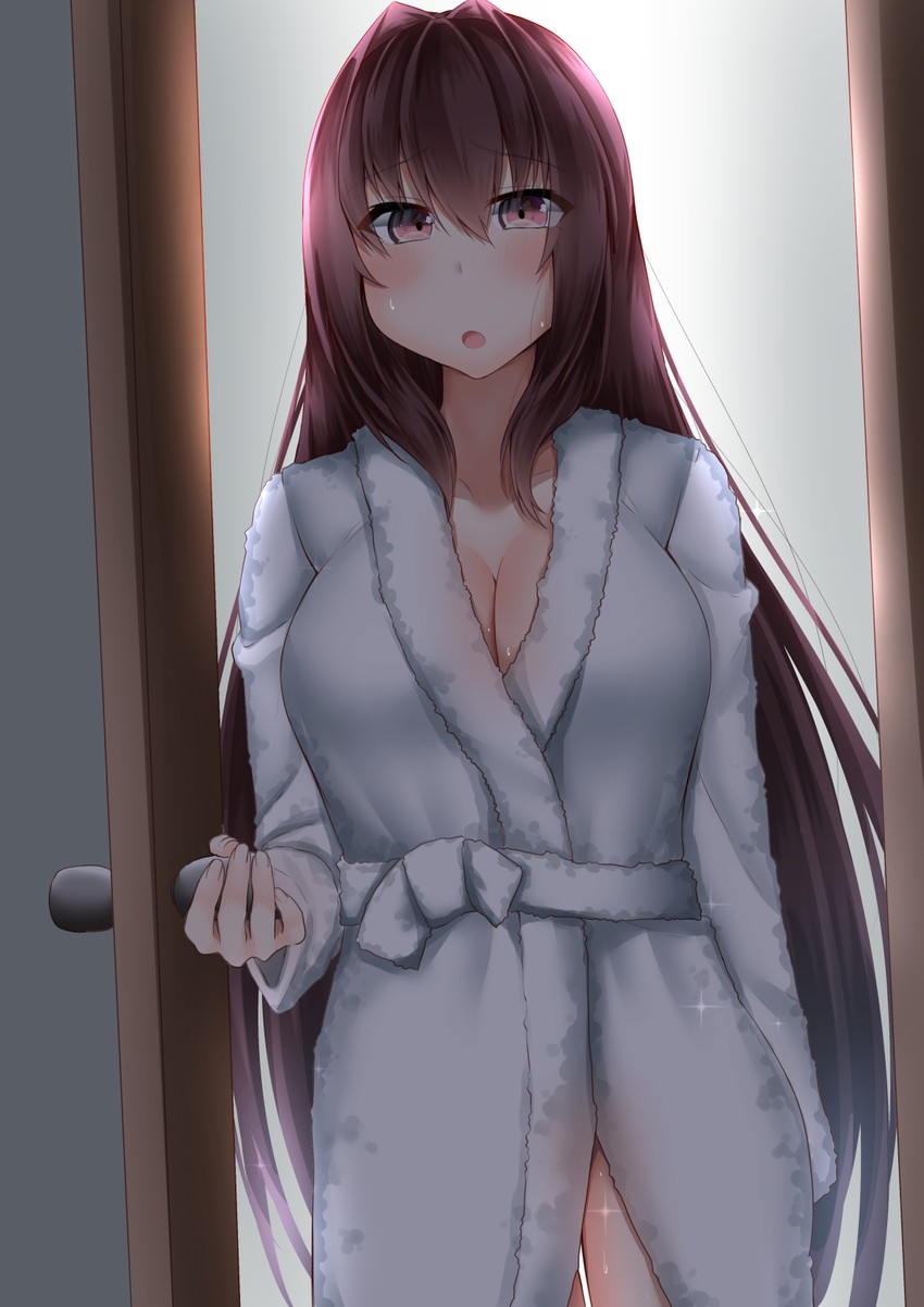 scathach (fate and 1 more) drawn by kitajima_yuuki