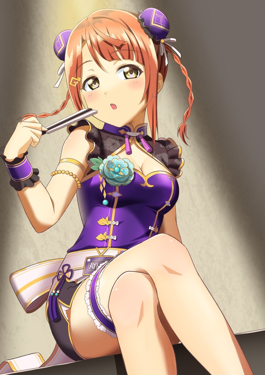 uehara ayumu (love live! and 2 more) drawn by oku_1225