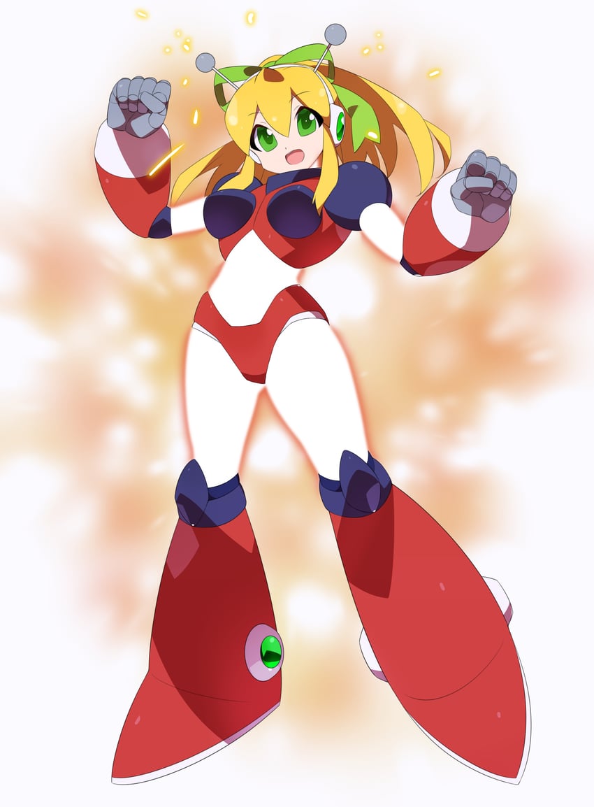 roll and hyper roll (mega man and 1 more) drawn by kaidou_zx
