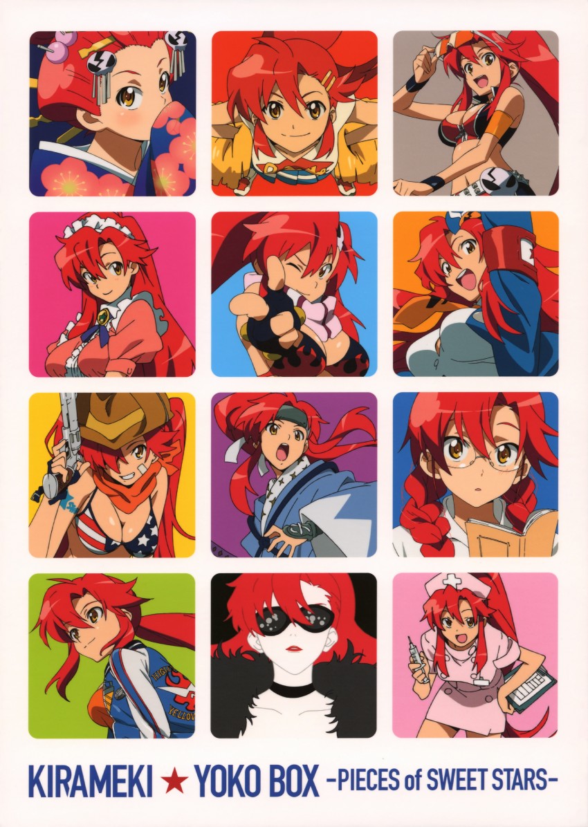 yoko littner (tengen toppa gurren lagann and 1 more)
