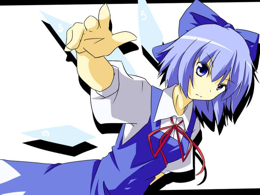 cirno (touhou) drawn by you_shugyouchuu