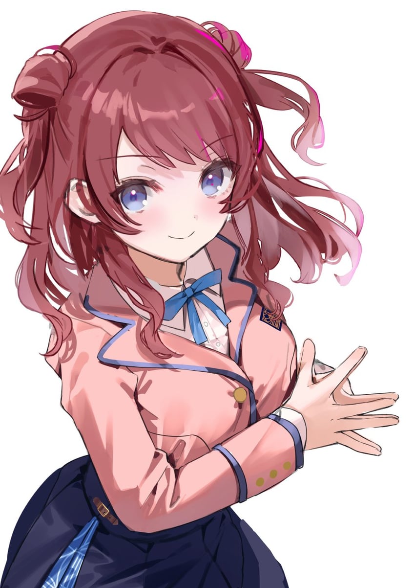 hanami saki (idolmaster and 1 more) drawn by kanda_done