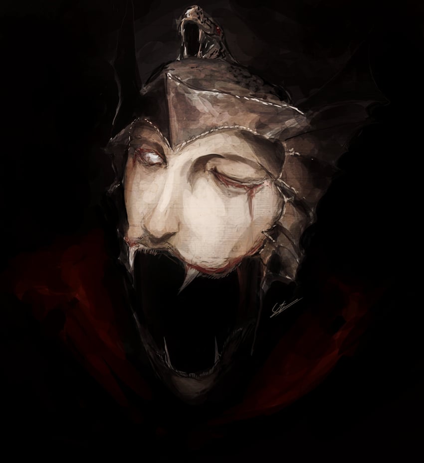 messmer the impaler (elden ring and 1 more) drawn by satsu-strive