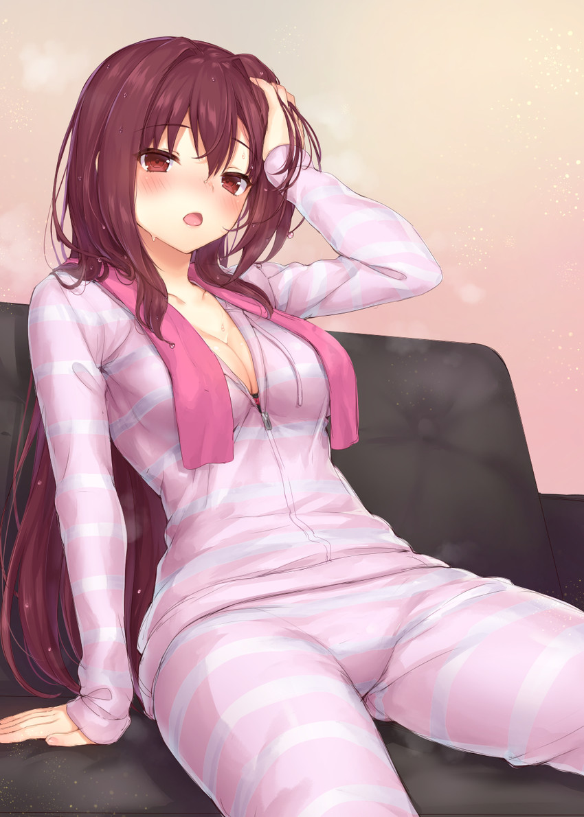 scathach (fate and 1 more) drawn by mashutarou_(neko_no_oyashiro)