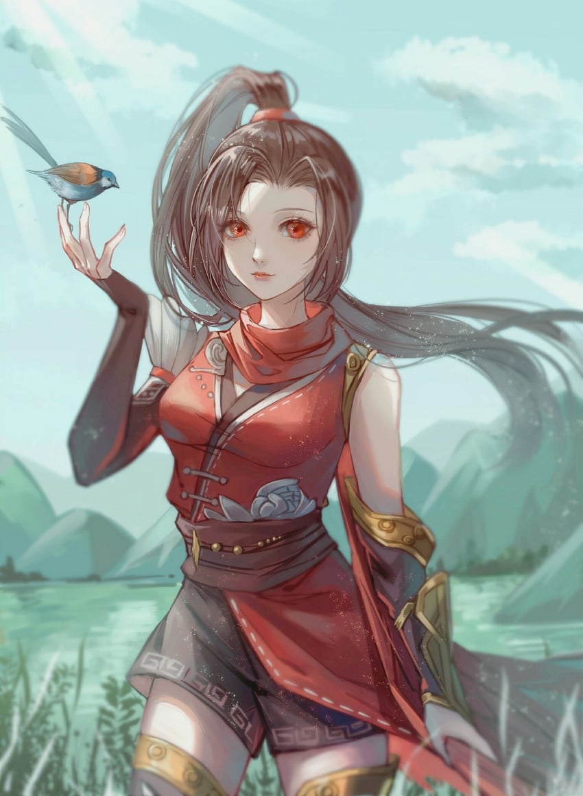 bi ting (xia lan) drawn by xia_lan_bi_ting_chao_hua