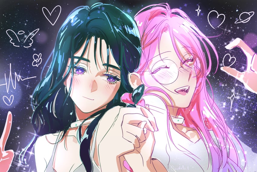 sua and mizi (alien stage) drawn by casdela1