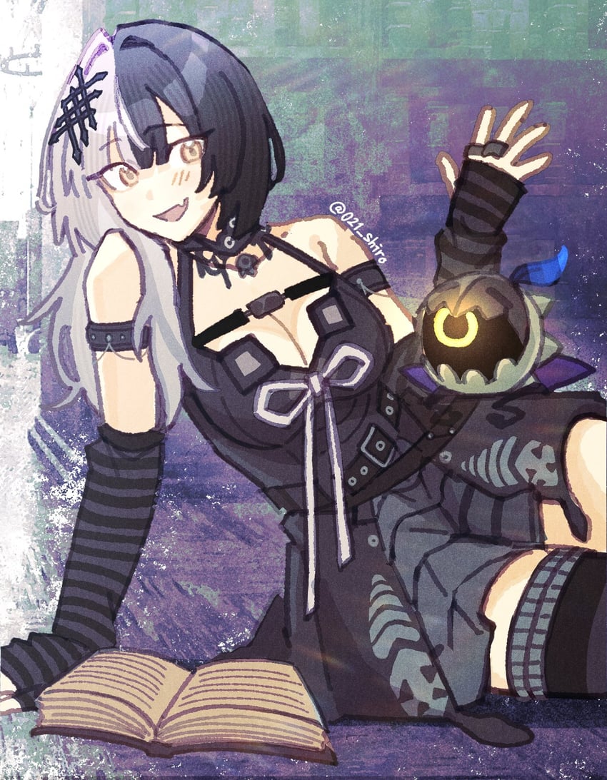 shiori novella and novelites (hololive and 1 more) drawn by 021_shiro