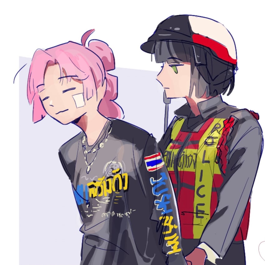 momose ginko and anyoji hime (love live! and 1 more) drawn by pipi_(m1x_mix)
