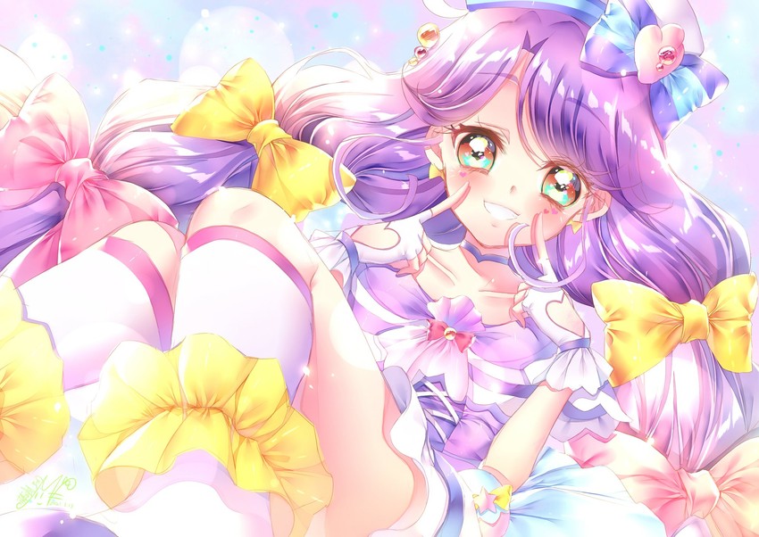 suzumura sango and cure coral (precure and 1 more) drawn by touki_matsuri