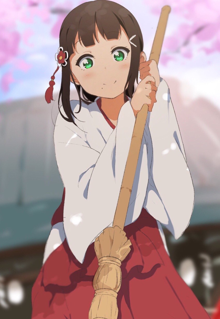 kurosawa dia (love live! and 2 more) drawn by icehotmilktea