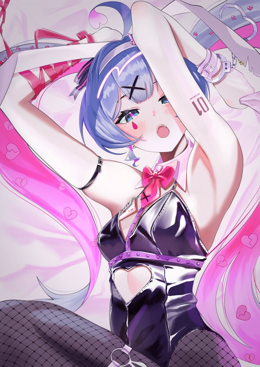 hatsune miku (vocaloid and 1 more) drawn by hxk4_n