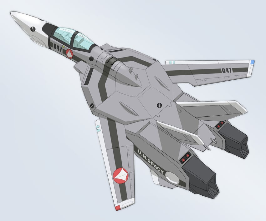 vf-1 (macross and 2 more) drawn by fujiwara_yuuzou