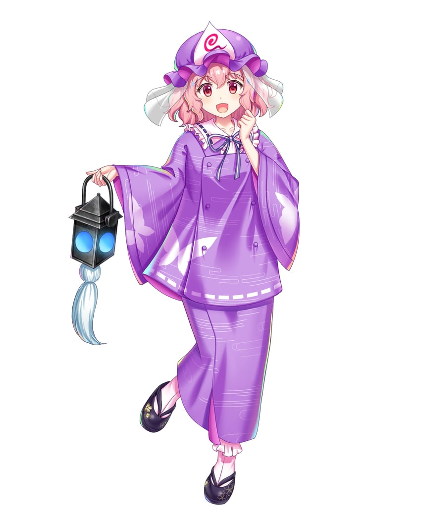 saigyouji yuyuko (touhou and 1 more) drawn by rotte_(1109)