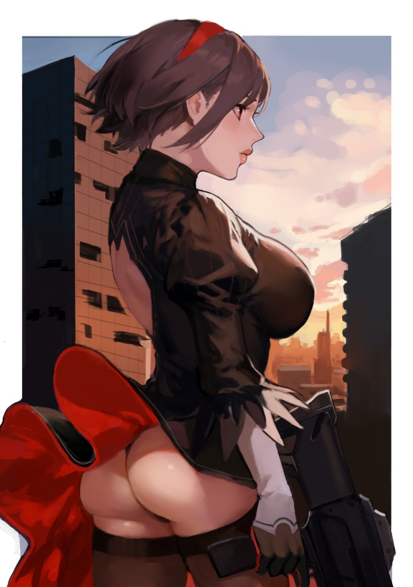 2b, rapi, and ishikawa yui (goddess of victory: nikke and 2 more) drawn by hintobento