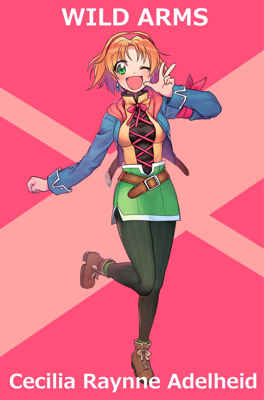 cecilia lynne adelhyde (wild arms and 1 more) drawn by yururi-ra