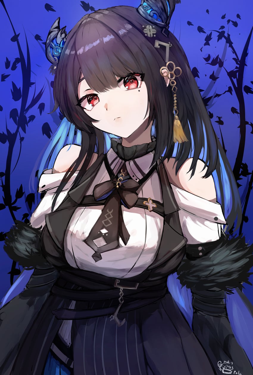 nerissa ravencroft (hololive and 1 more) drawn by psypolo_d