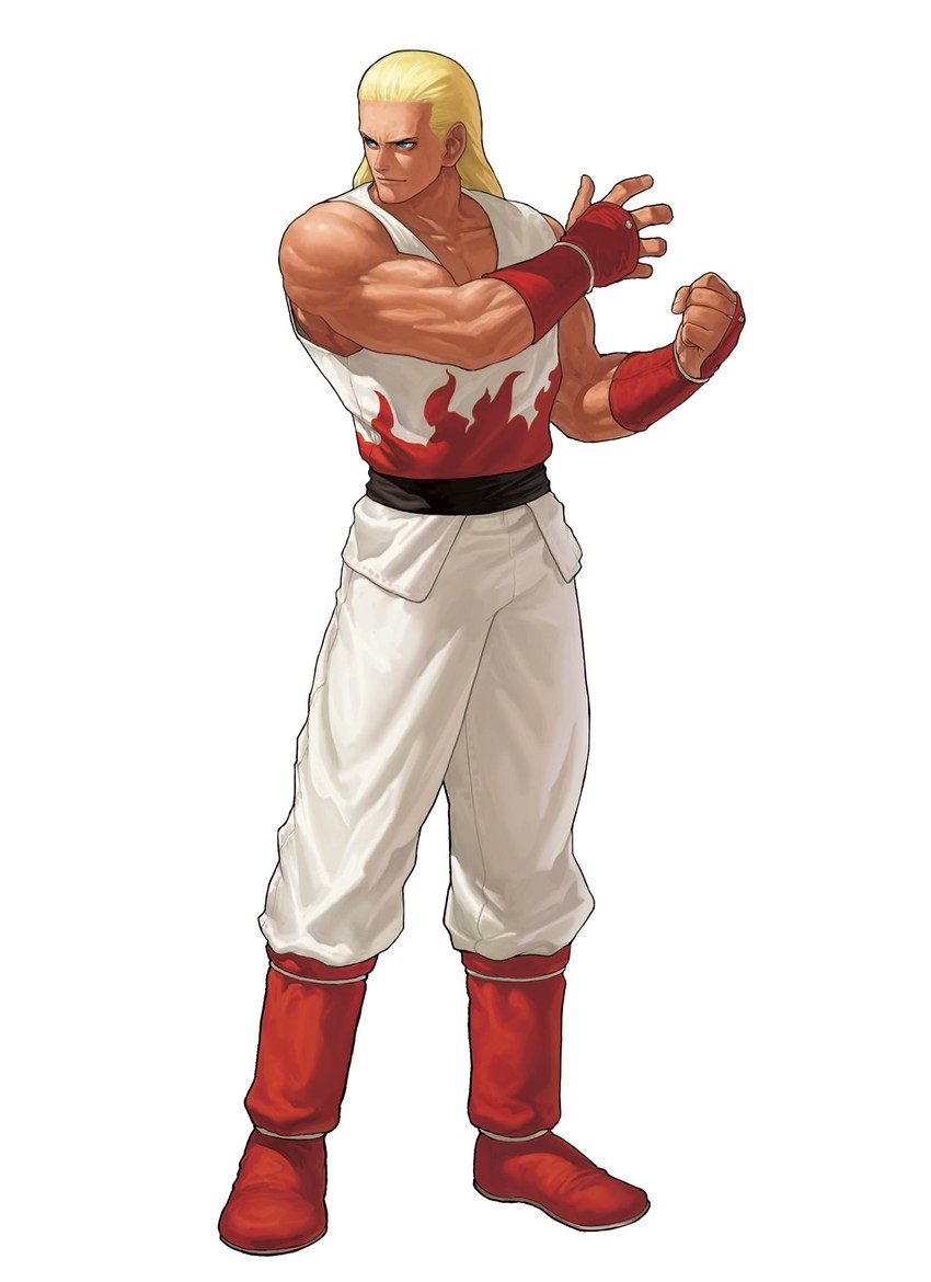 andy bogard (the king of fighters and 2 more) drawn by ogura_eisuke