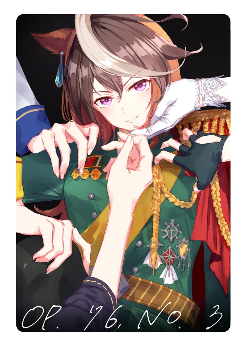 symboli rudolf, oguri cap, sirius symboli, air groove, maruzensky, and 1 more (umamusume) drawn by romi_(346_ura)