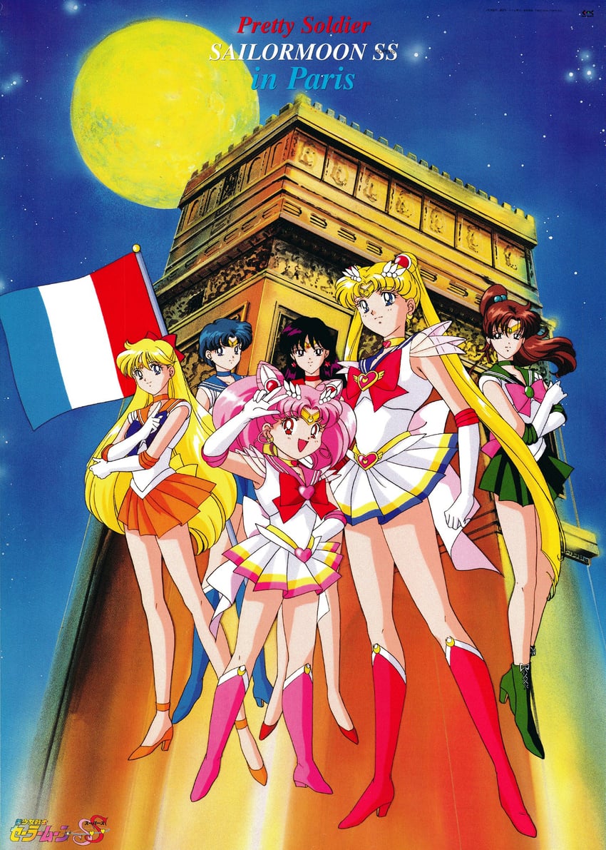 tsukino usagi, sailor moon, mizuno ami, aino minako, hino rei, and 9 more (bishoujo senshi sailor moon and 1 more) drawn by tominaga_mari