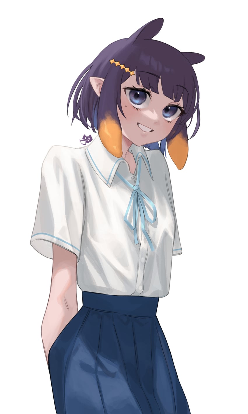 ninomae ina'nis (hololive and 1 more) drawn by knifecat