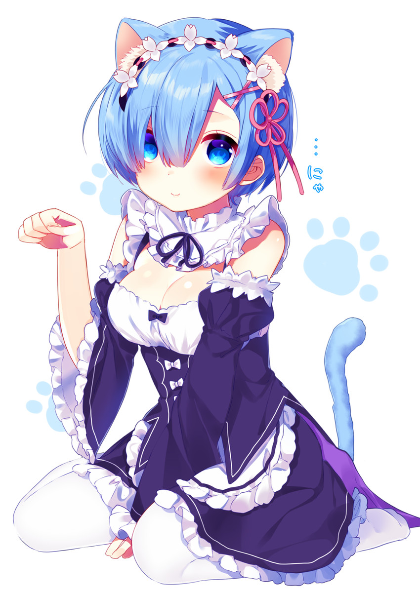 rem (re:zero kara hajimeru isekai seikatsu) drawn by mafuyu_(chibi21)