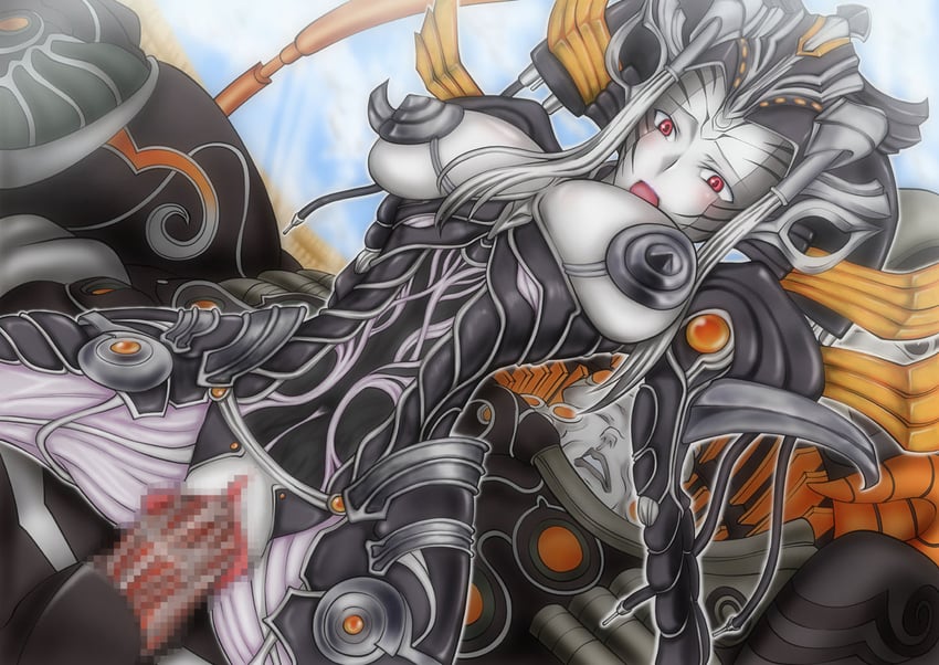 vanea and miqol (xenoblade chronicles and 1 more) drawn by tenzen_miyabi