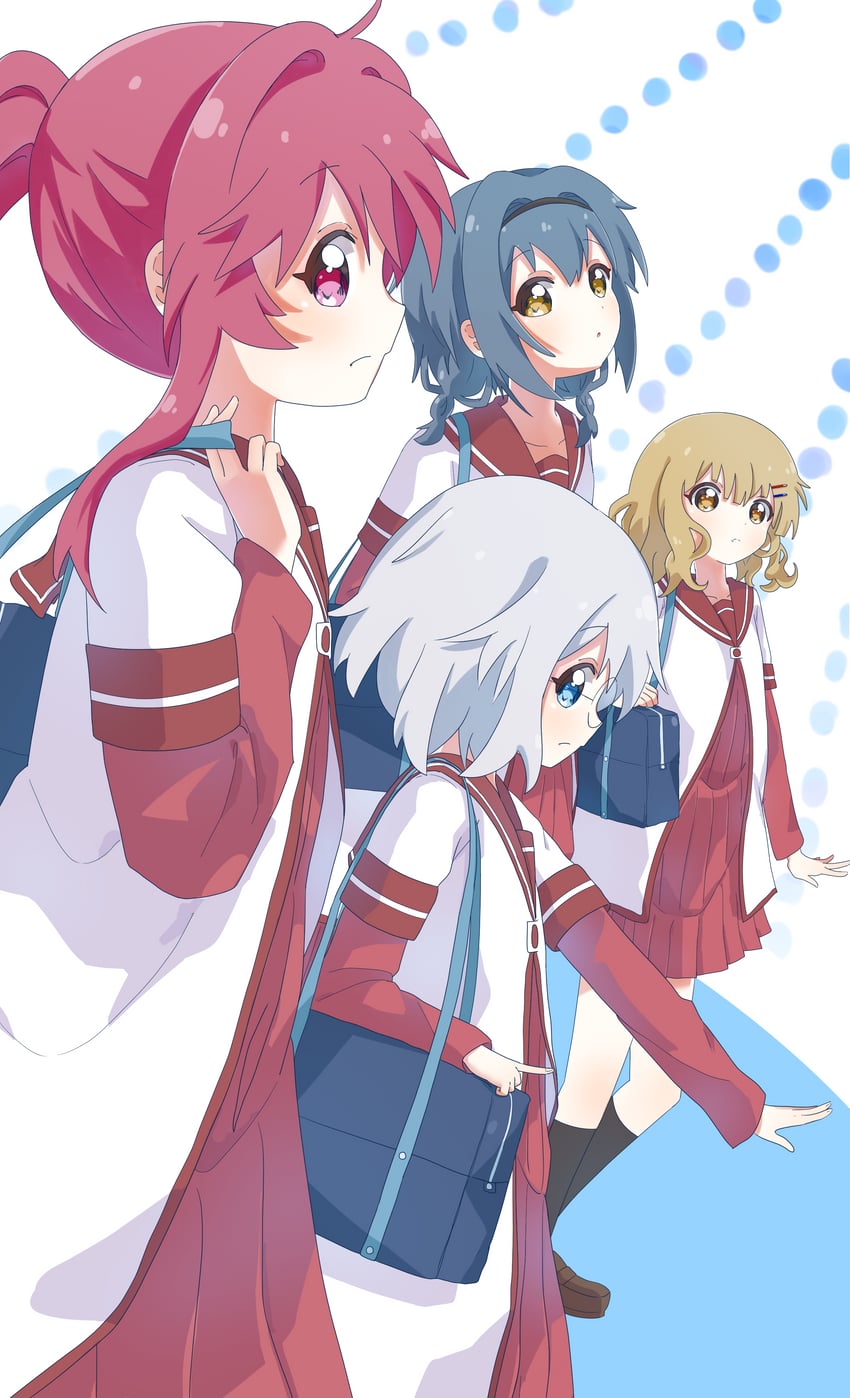 oomuro sakurako, furutani himawari, sugiura ayano, and ikeda chitose (yuruyuri) drawn by user_czun7244