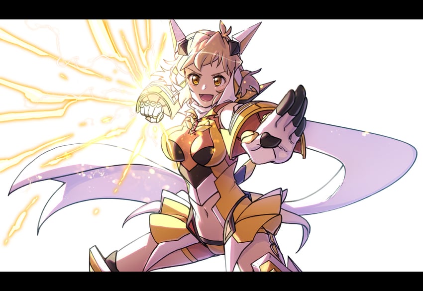 tachibana hibiki (senki zesshou symphogear) drawn by tsuta_no_ha