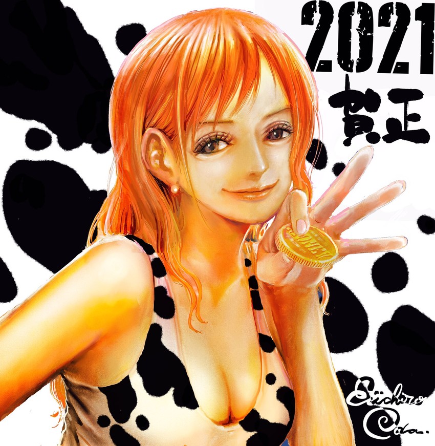 nami (one piece) drawn by oda_eiichirou