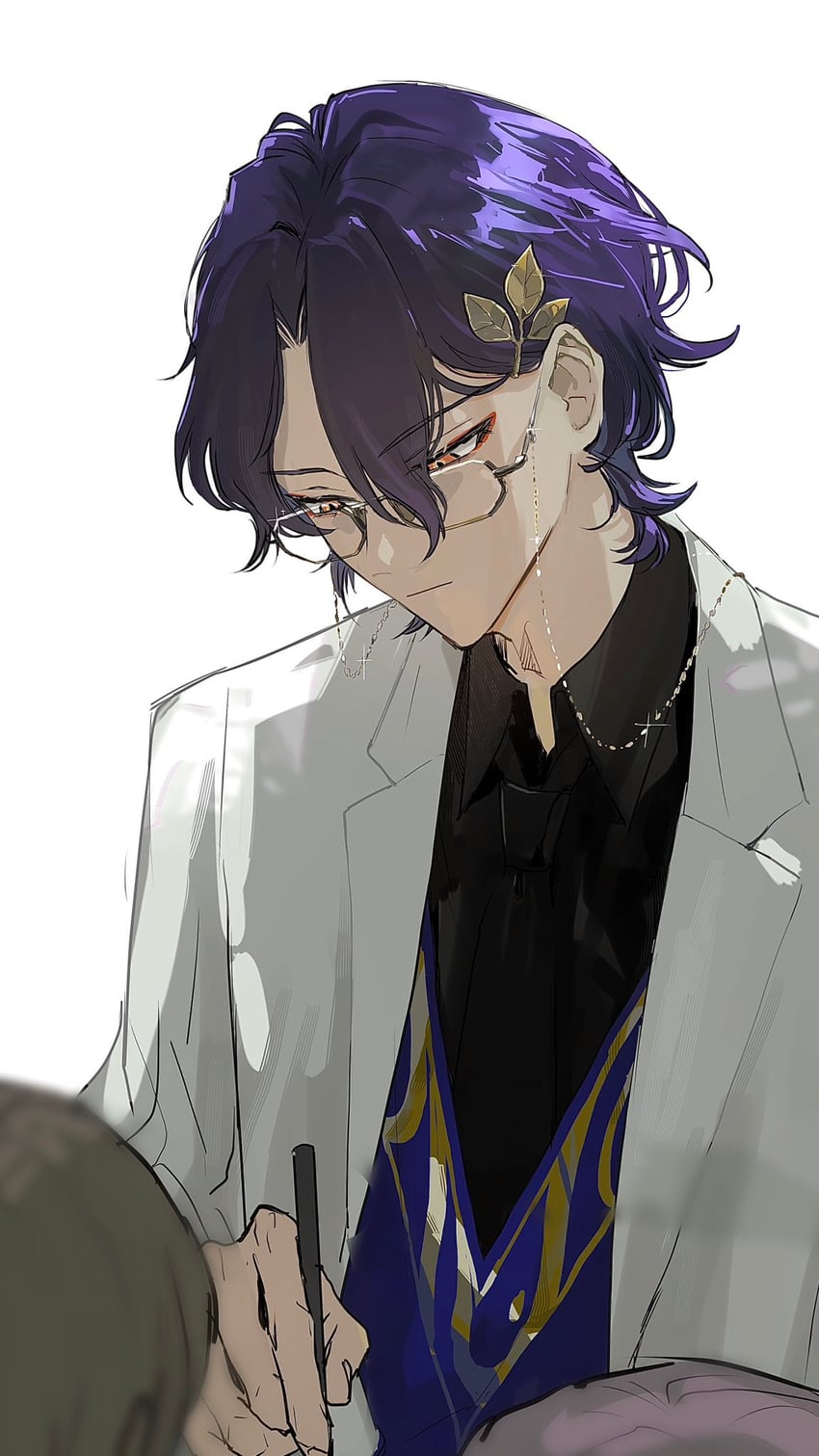 dr. ratio (honkai and 1 more) drawn by ichoa