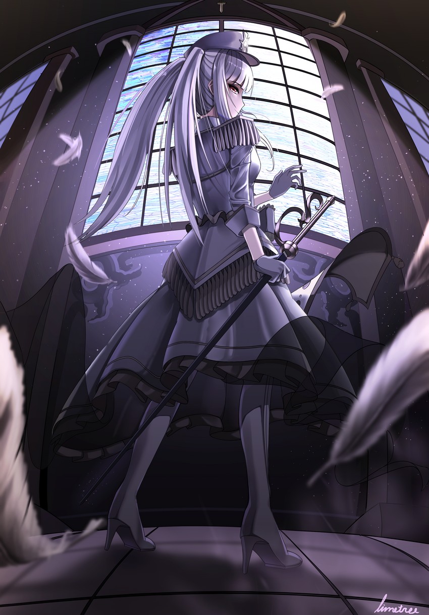 white queen (date a live and 1 more) drawn by winterlime12