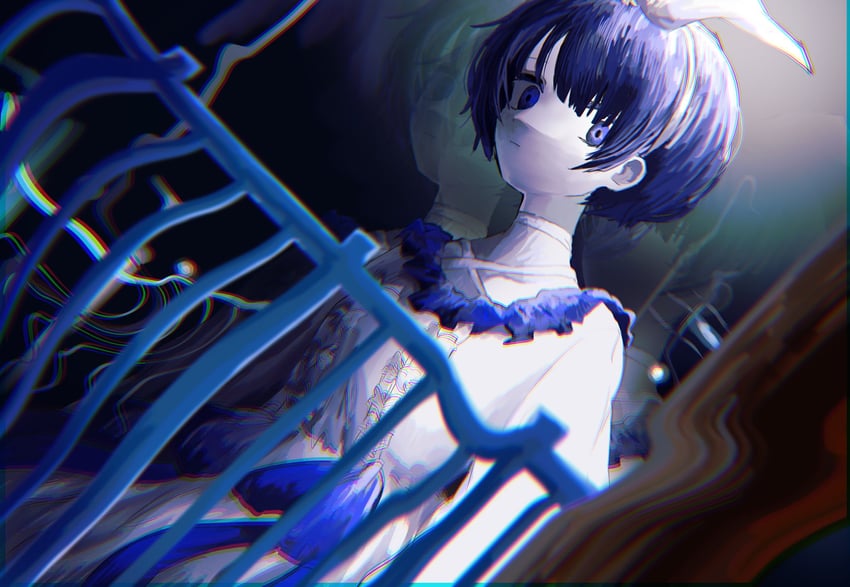 unnamed girl (indie utaite and 1 more) drawn by fm0ke
