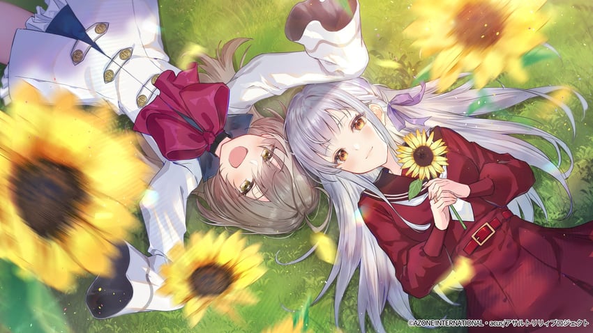 kon kanaho and sasaki ran (assault lily) drawn by ichikawa_haru
