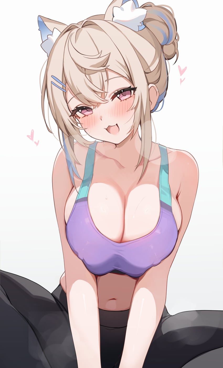 fuwawa abyssgard (hololive and 1 more) drawn by koahri