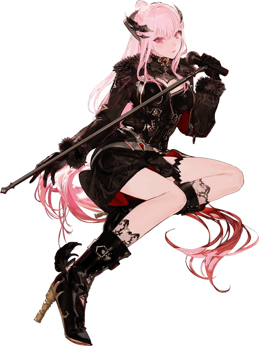 mori calliope (hololive and 1 more) drawn by taiki_(luster)