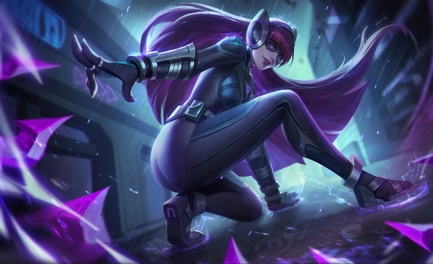 irelia and infiltrator irelia (league of legends) drawn by chengyouliu