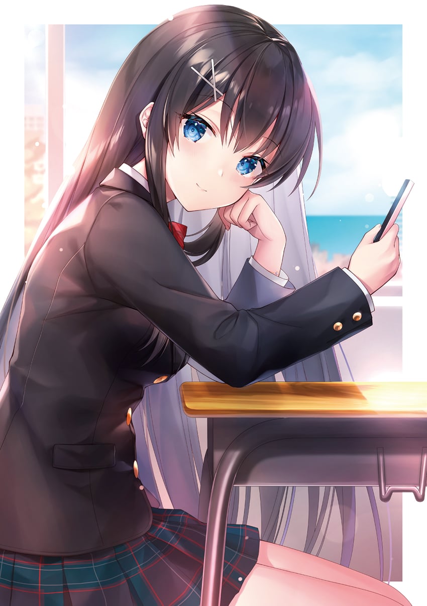 yui elijah villiers (tonari no quderella wo amayakashitara uchi no aikagi wo watasu koto ni natta) drawn by kagachi_saku