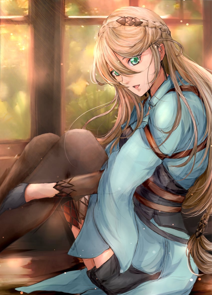 elaine auclair (eiyuu densetsu and 2 more) drawn by silenia